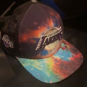 Tye dye lakers hat!